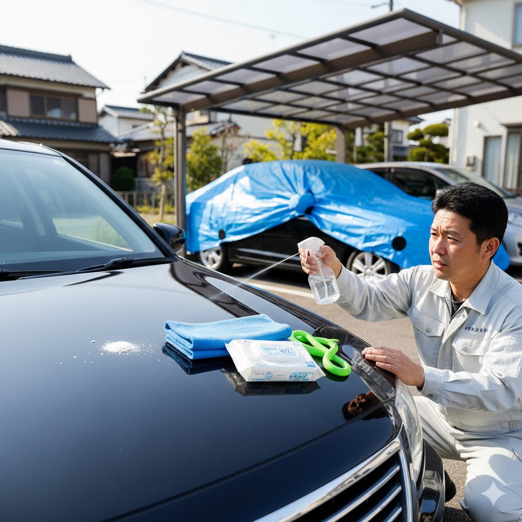 車の鳥フン対策は100均で完結！色・被害・掃除法まで網羅