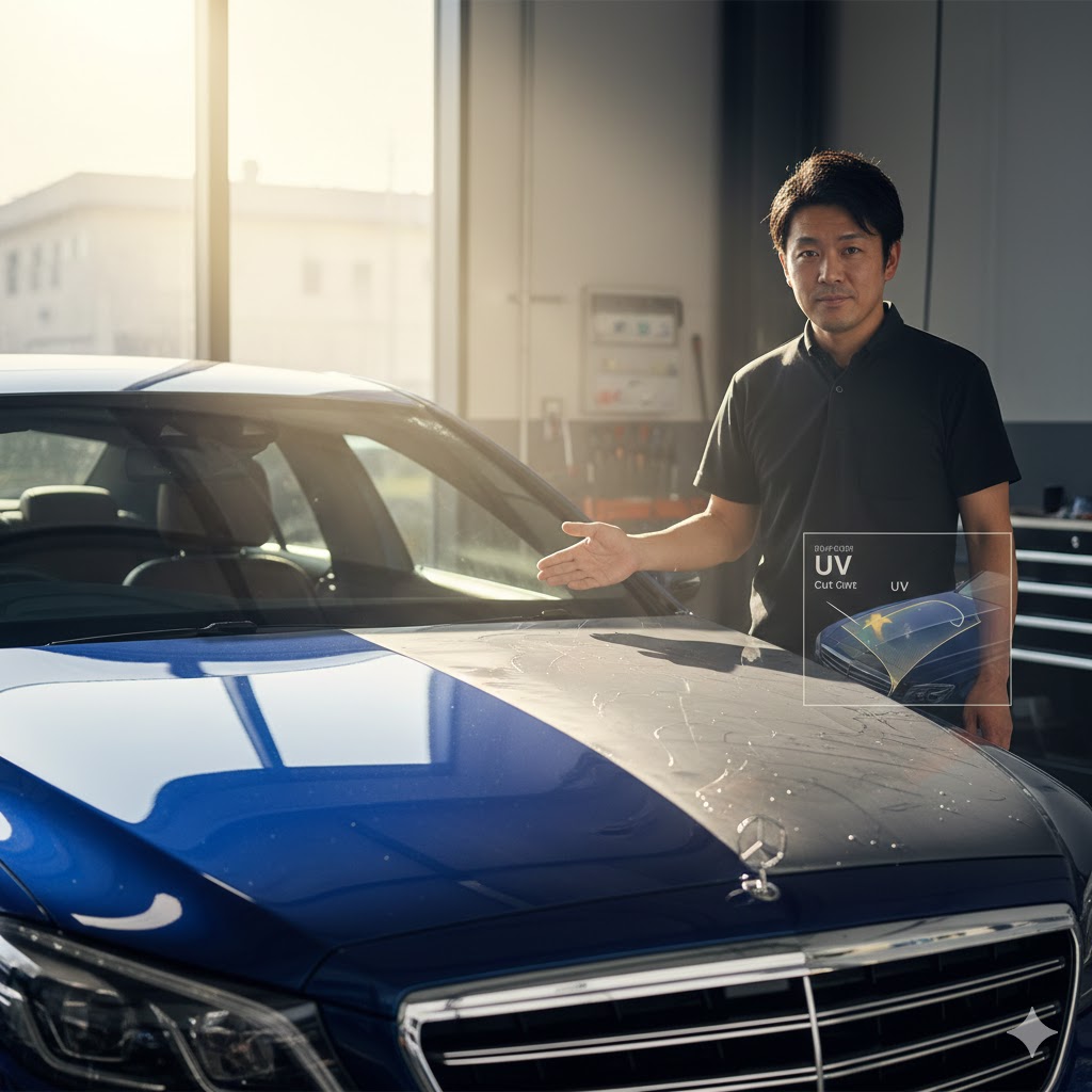 車のUVカットコーティングの効果と重要性とは車のUVカットコーティングの効果と重要性とは