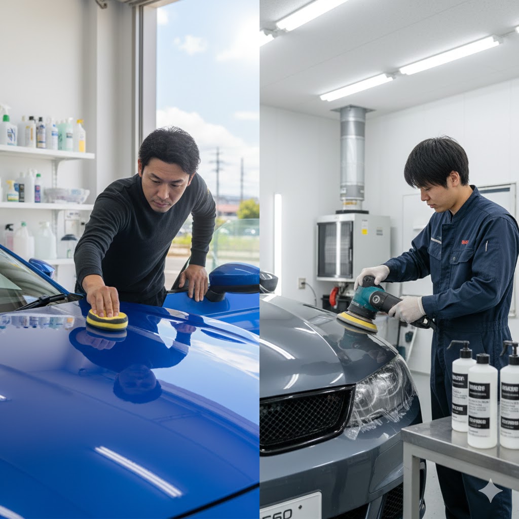 車のUVカットコーティングの施工方法と選び方