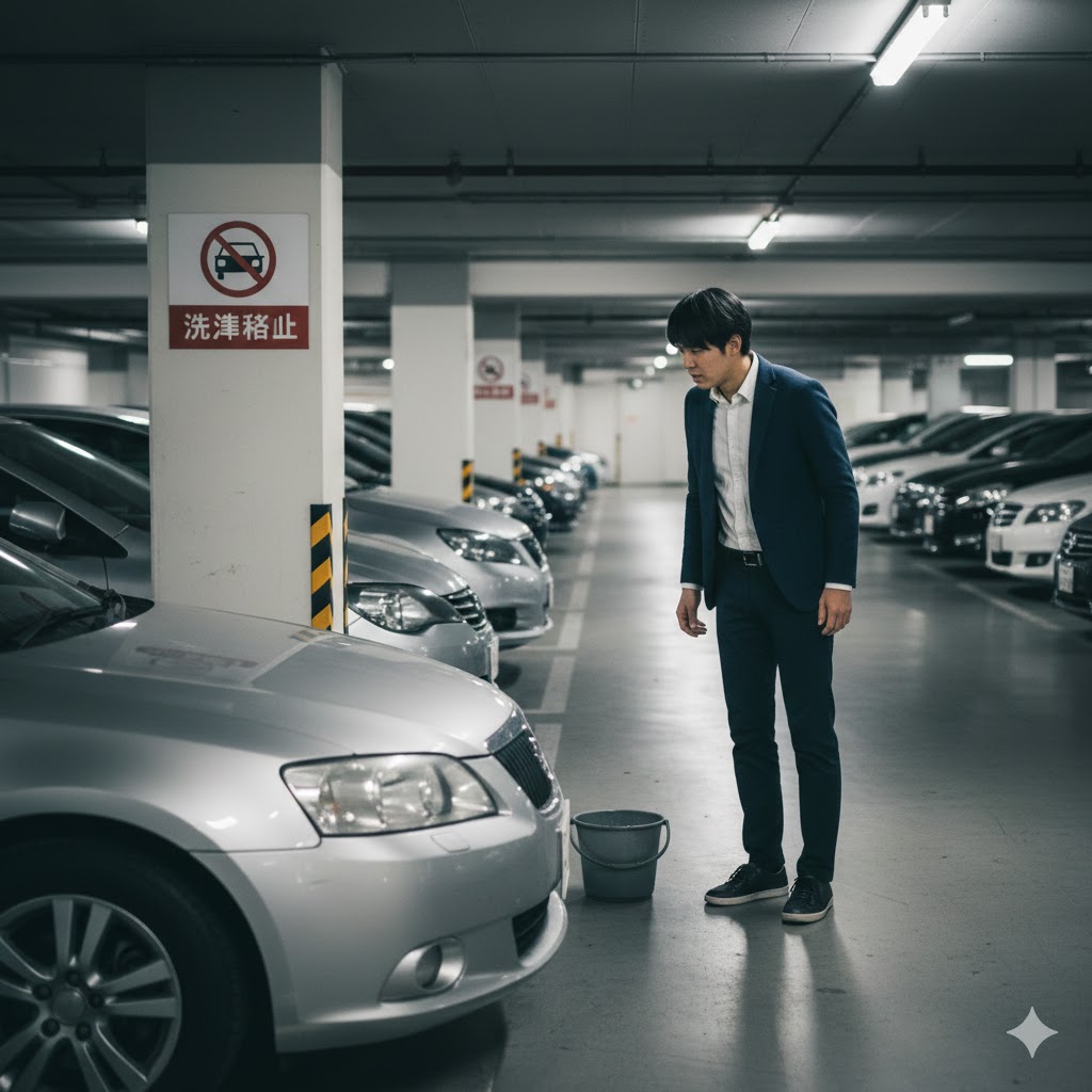 マンションでの洗車どうしてる？水なし手洗いが最強な理由を解説