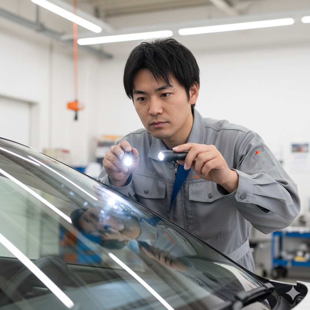 ワイパー傷は車検に通らない？