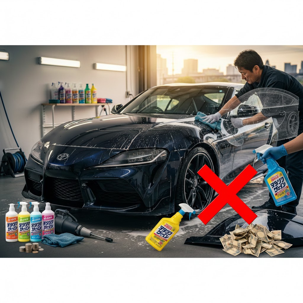 洗車でのマジックリン使用とリスク