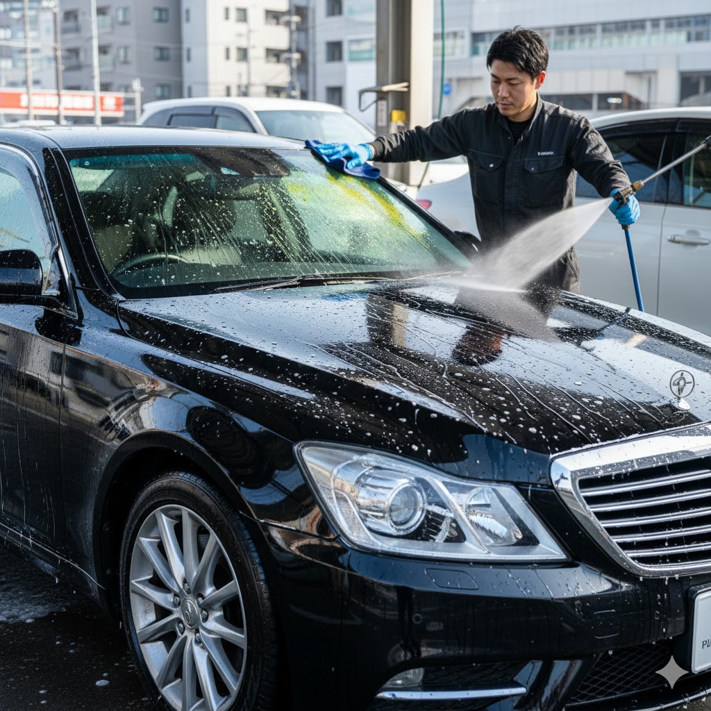 美観維持に必要な洗車頻度と純水の効果