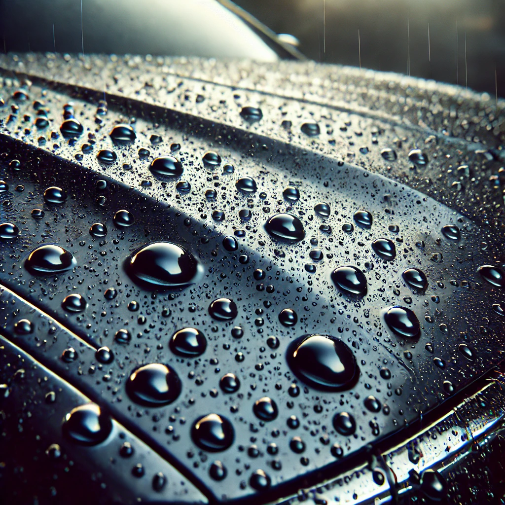 雨で車が汚れるメカニズム